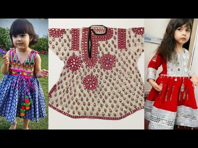 Baby girl kurti design cutting and stitching || eid special little girl  dress design idea - YouTube