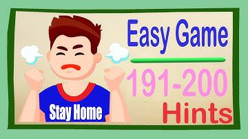 Easy Game Hints Level 191 192 193 194 195 196 197 198 199 200 🏃  #StayHome And Fun Play #WithMe