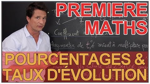 Pourcentages & taux d