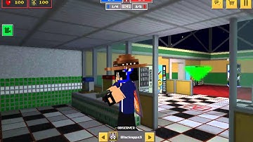 [Block Force - Pixel Style Gun Shooter Game] bomb laser gun in block force