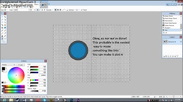 How to make a glossy circle logo - Paint.Net