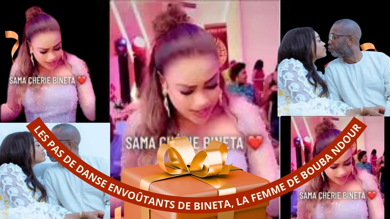 Admirez les Pas de Danse Envoûtants de Bineta, la Femme de Bouba Ndour !