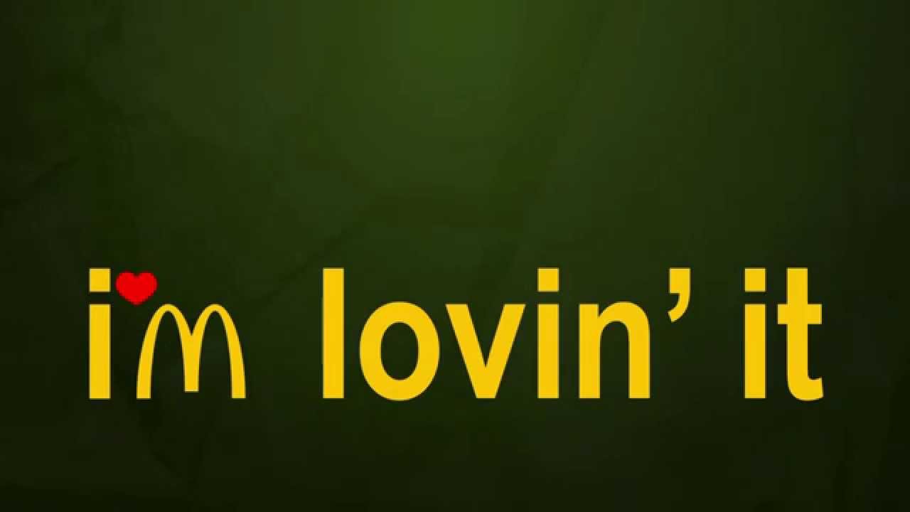 I m love to stay and talk. I'M loving it макдональдс. I'M loving it слоган. Макдональдс i Love in it. Слоган Макдональдса.