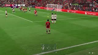 EA SPORTS FC 25  outside foot free kick