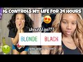 IG FOLLOWERS CONTROLS MY LIFE FOR 24 HOURS (MY GLOW UP TRANSFORMATION) | Amella Hair