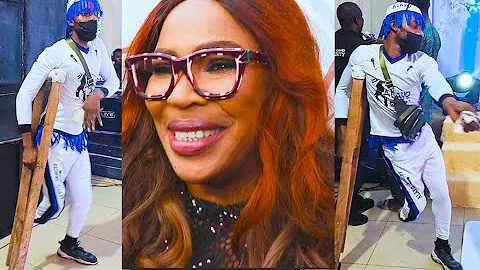 This Man With One Leg Shock Everyone One The With Super Dance Moves At Actress Bisi Ibidapo Birthday