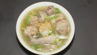 Quick & Easy Chicken Molo Soup Recipe | Chicken soup #ChickenMoloSoup #ComfortFood #FilipinoCuisine