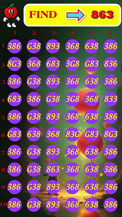 Only 1% Can Find This Number #spotit #usa #shorts #findthenumber