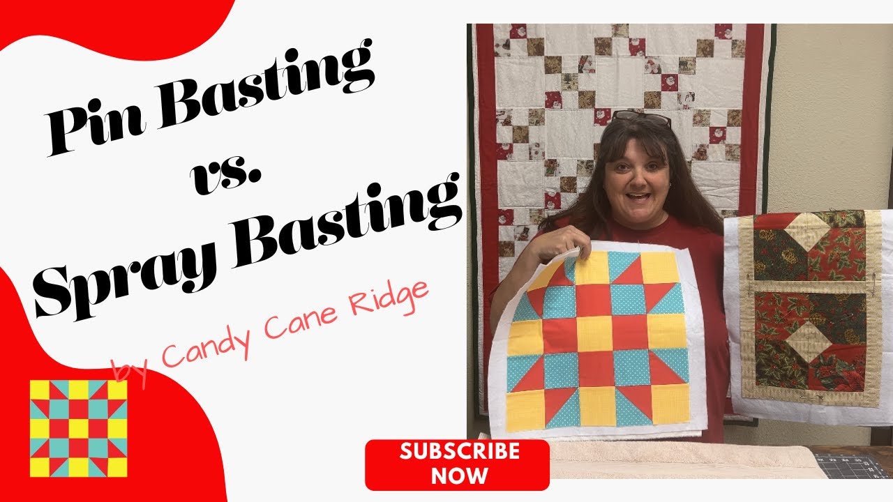 Mastering Quilt Basting: Pin vs. Spray Techniques Unveiled