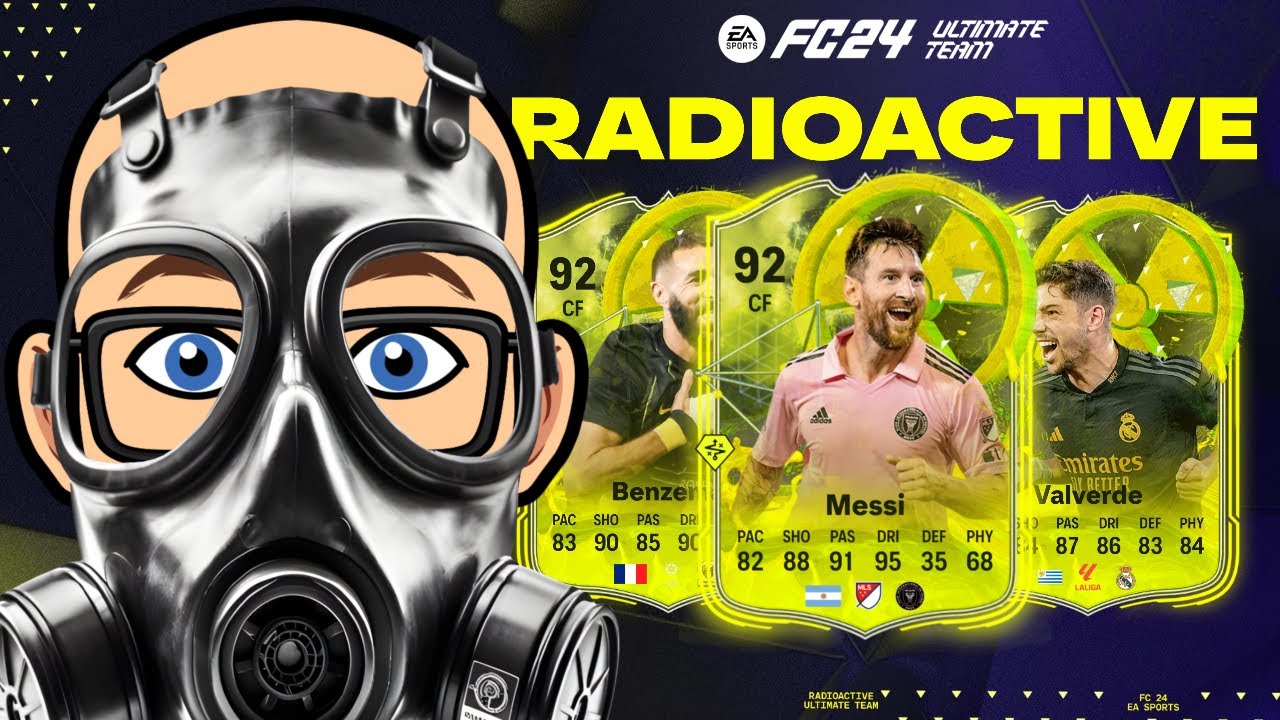 I OPENED ALL MY SAVED PACKS FOR ☢️RADIOACTIVE☢️ IN EA FC24