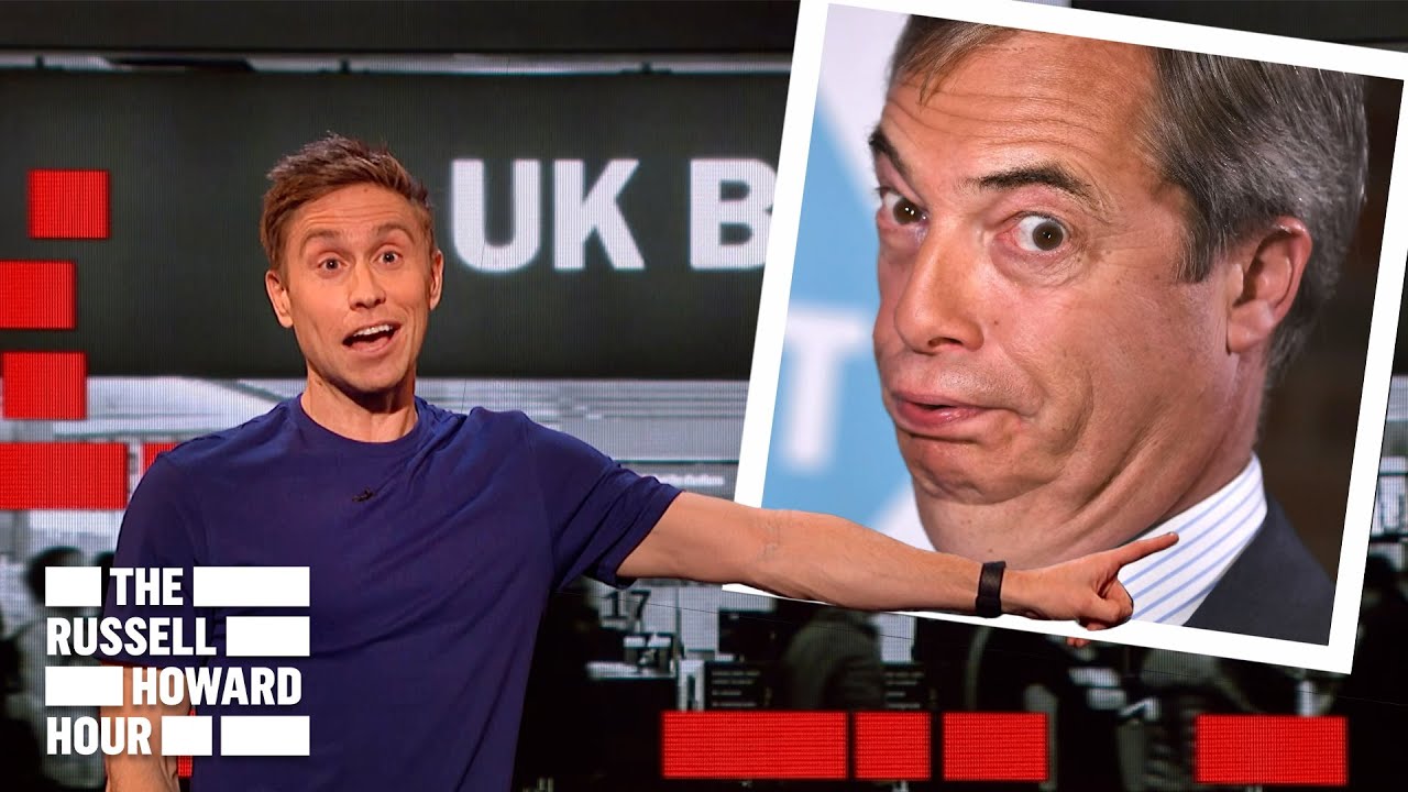 Nigel Farage Being an Awful Person | The Russell Howard Hour Compilation