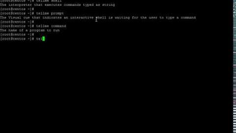 Basic Linux Terminology