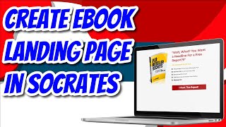 How To Create an Ebook Landing Page With Socrates