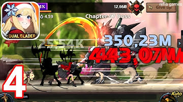 Dual Blade : Idle Action RPG - Gameplay Walkthrough Part 4 Daily  ( iOS, Android )