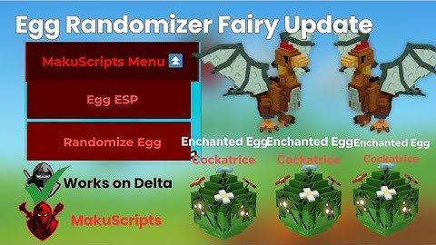 [UNPATCH] Egg Randomizer Script Fairy Event 🧚 Grow A Garden Script | MakuScripts 