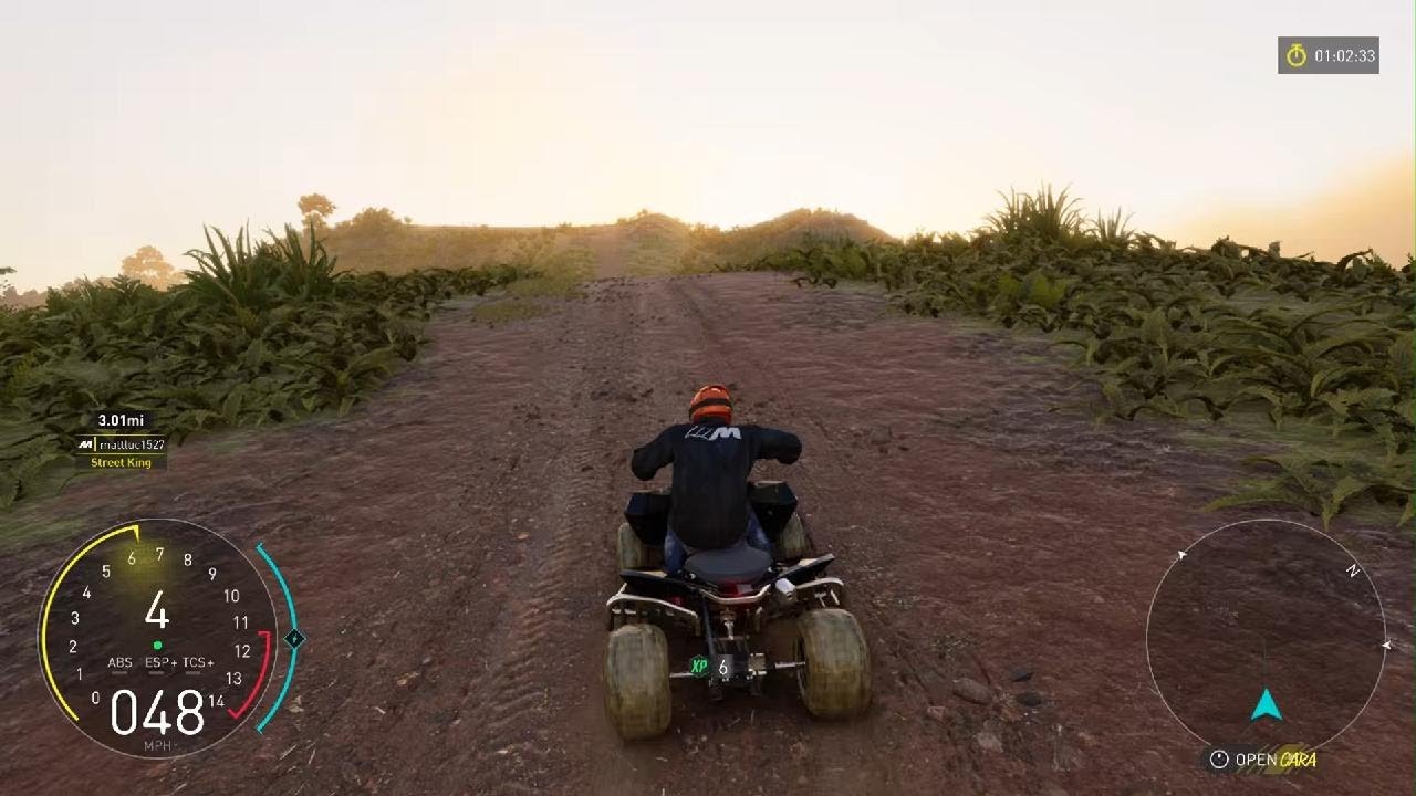 Fourwheelers following trail mountain!!
