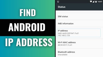 How to Find IP Address on Android Phone