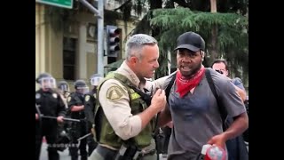 Sheriffs kneel in solidarity at blm ...