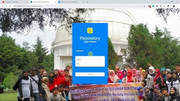 SISTEM INFORMASI REPOSITORI DOSEN BERBASIS WEB PHP/MYSQLi
