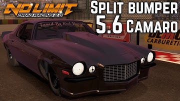 5.6 Split Bumper Camaro Tune (Updated) - No Limit Drag Racing 2.0