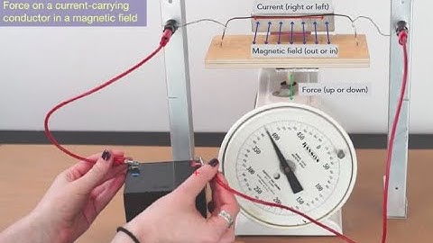 Tutorial - Pivot Interactives Lab: Vector Directions for a Current-Carrying Wire in a Magnetic Field