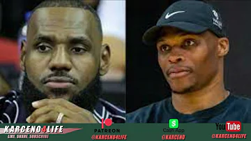 Lebron and Russell Westbrook avoid each other at Summer League