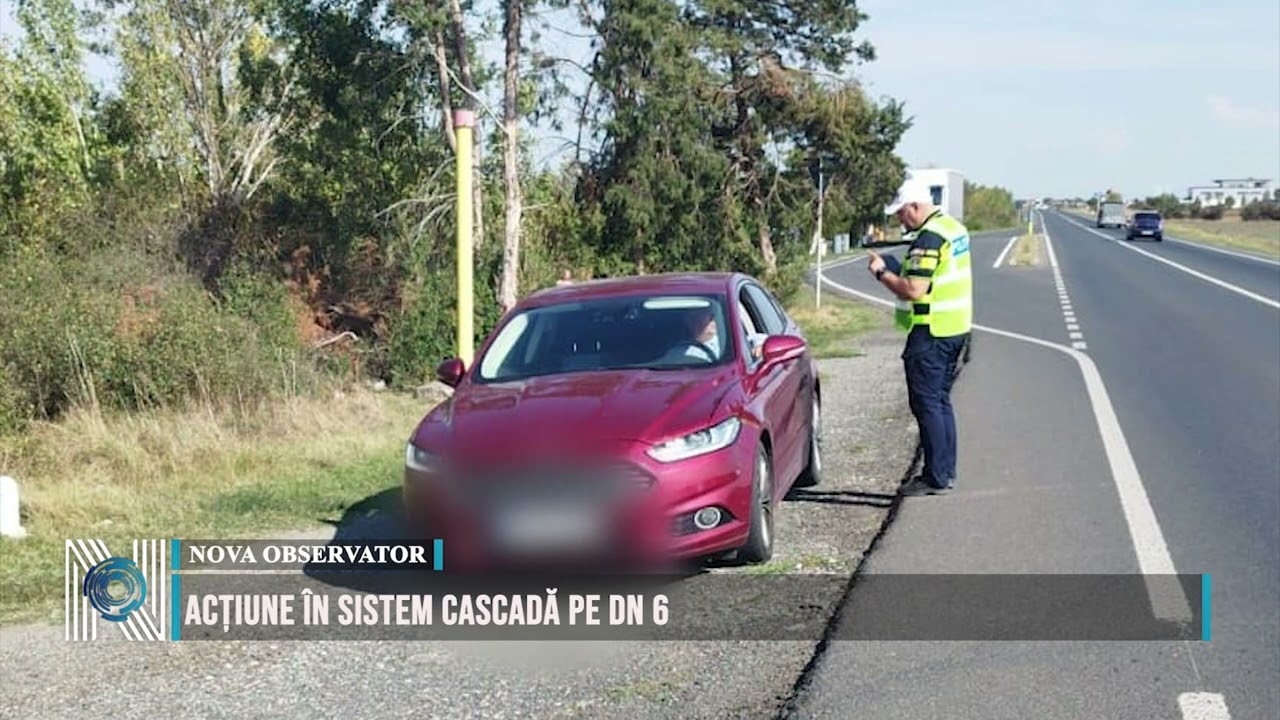 Acțiune în sistem cascadă pe DN 6