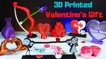 Best 3D Prints for Valentine’s! | Creality K2 Plus