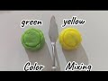 Aesthetic color mixing video art color video strange color video nice color video slime 🤩 edition