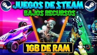 🚀7 Mejores JUEGOS GRATIS con *POCOS REQUISITOS* de STEAM ✅para (PC de BAJOS RECURSOS) 2023😎