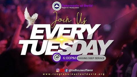 Maximizing The Harvest || Digging Deep Service || Tuesday May 21st, 2024.