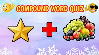 Emoji Magic || Compound Word Guessing Quiz