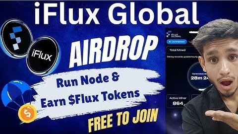 iFlux Mining Airdrop | Run Node & Earn $FLUX Tokens | Free Crypto Airdrop
