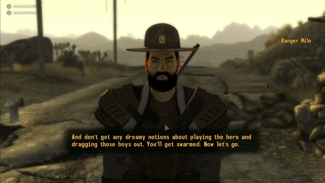 Badass Boone Line - Fallout New Vegas