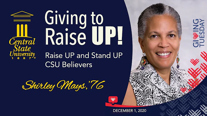 Giving to Raise UP! - Alumna Shirley Mays '76
