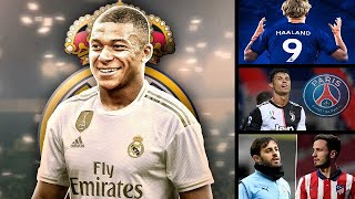 Will Mbappe leave PSG for Real?,Ronaldo to join PSG?, Barca ready to sell star,Haaland to Chelsea.