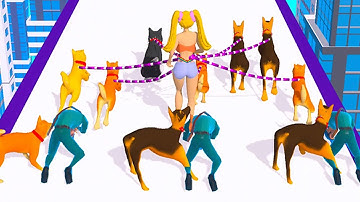 Dog Walker - Gameplay Walkthrough - All Levels (IOS, Android)