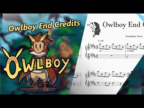 Owlboy End Credits - Jonathan Geer