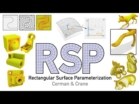 Rectangular Surface Parameterization (Fast Forward)