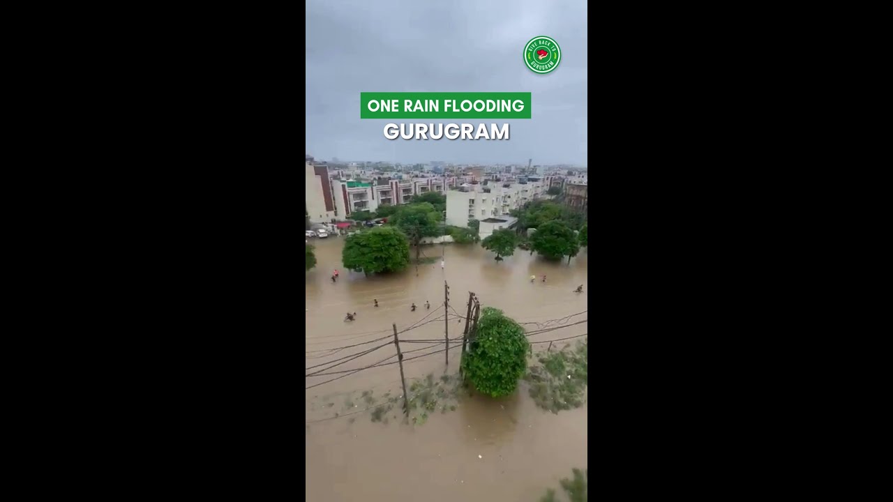 Gurugram is drowning again