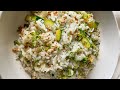 20 minute few ingredient meal prep — The EASIEST meat and zucchini rice dish 