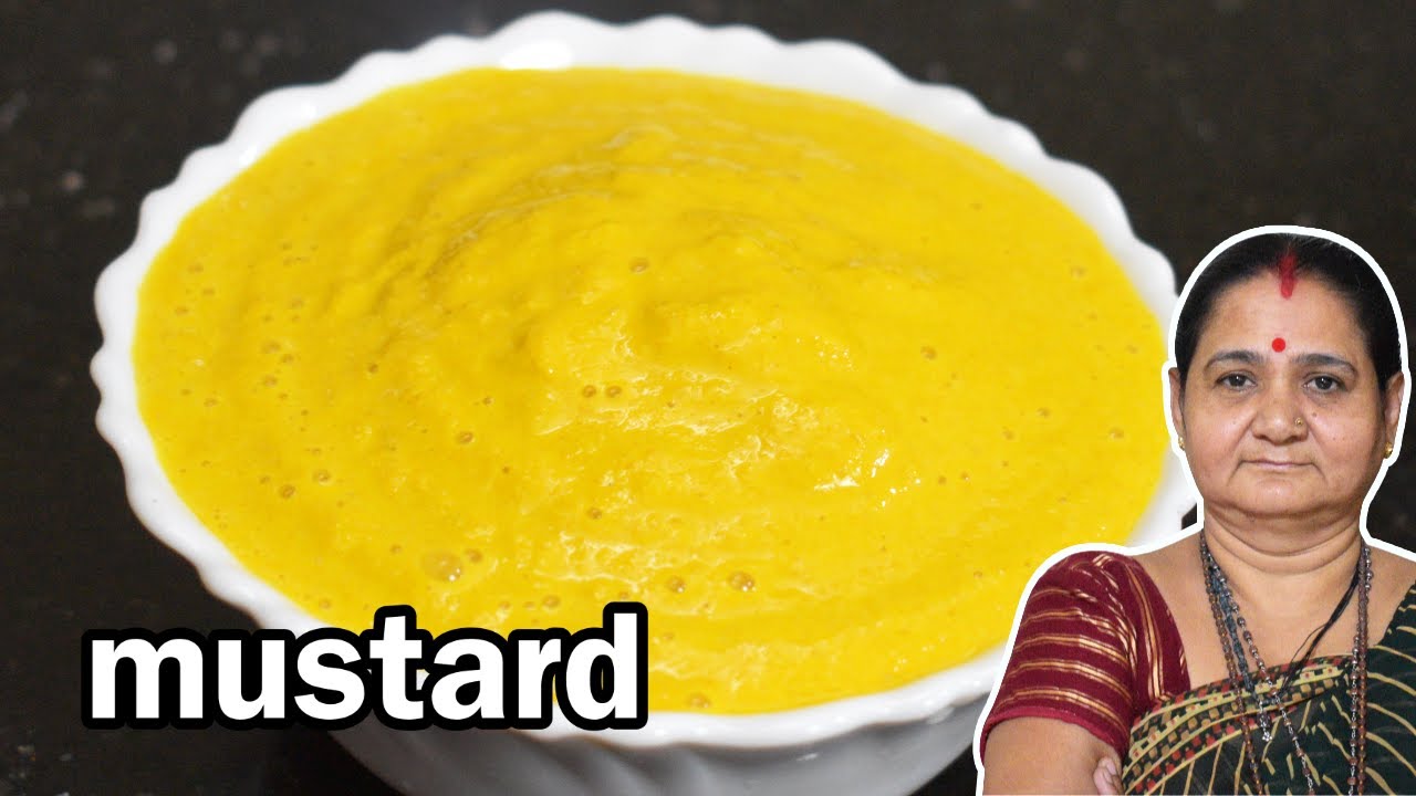 મસ્ટર્ડ સરસવ ચટણી Mustard Chatni Aru'z Kitchen Gujarati Recipe