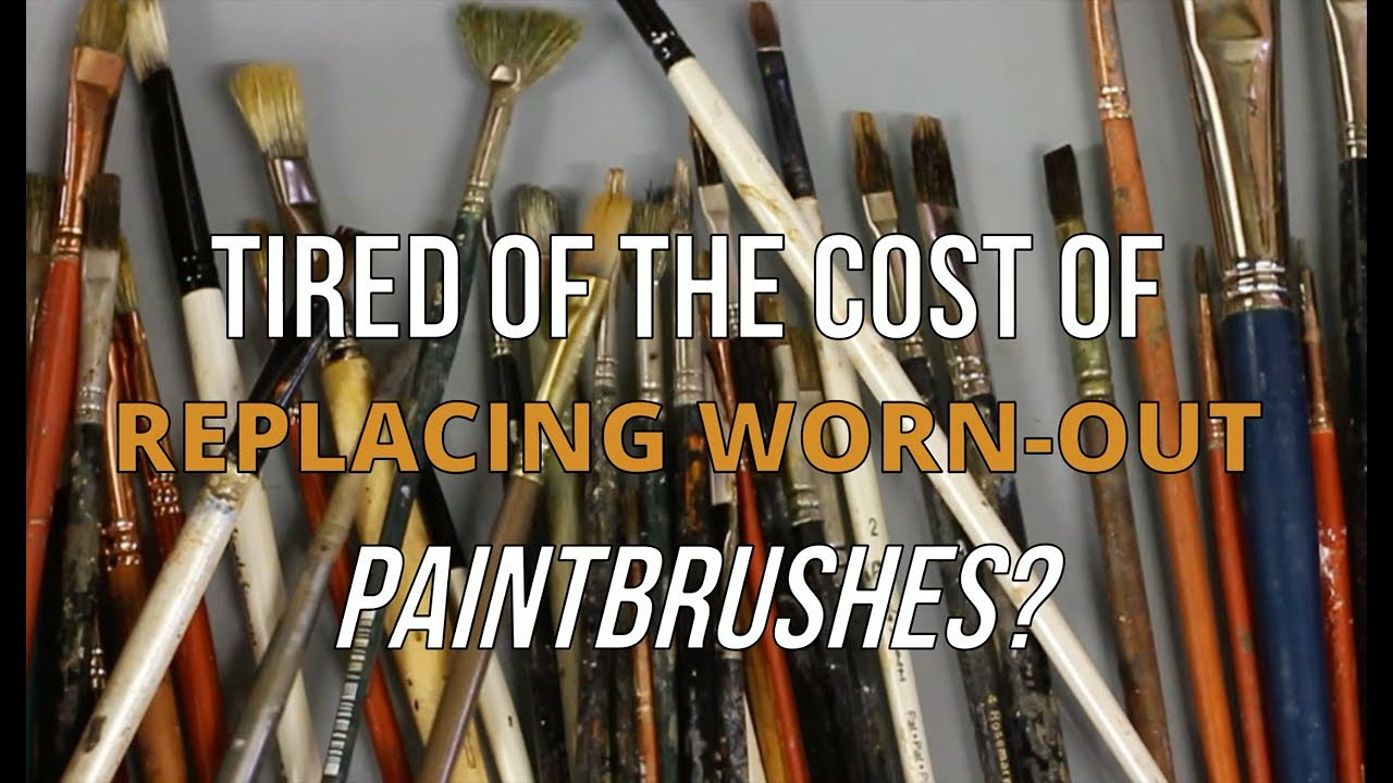 BRUSHHOG Miracle Paintbrush Cleaner and Conditioner YouTube