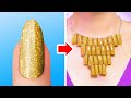 RICH VS. BROKE CHALLENGE || Trendy Beauty Hacks, DIY Jewelry And Clothes