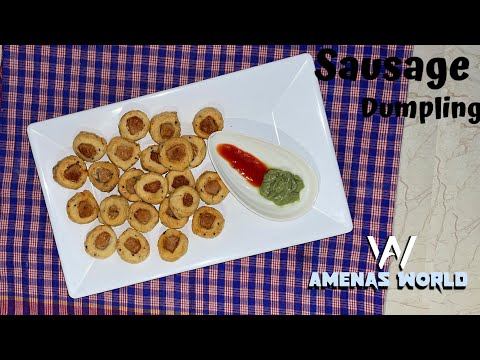 Sausage Dumpling | সসেজ ডাম্পলিং | Amena's World