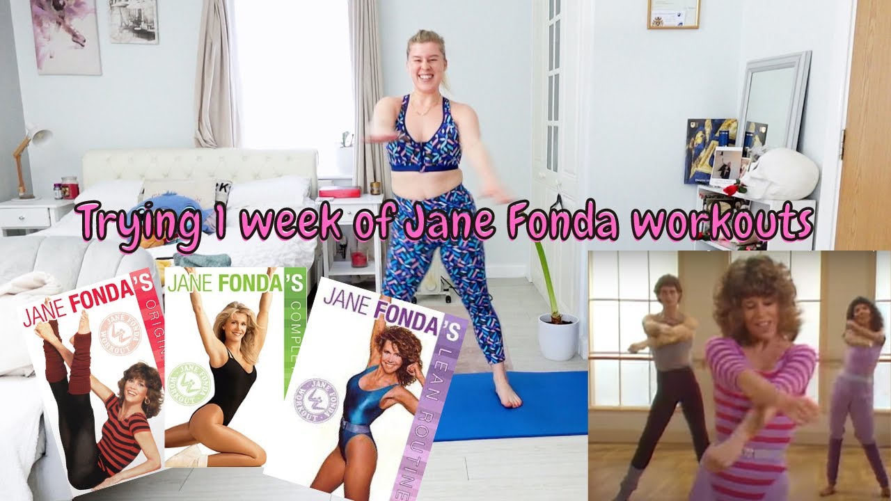 Trying Jane Fonda Workouts for a week For Fun - YouTube