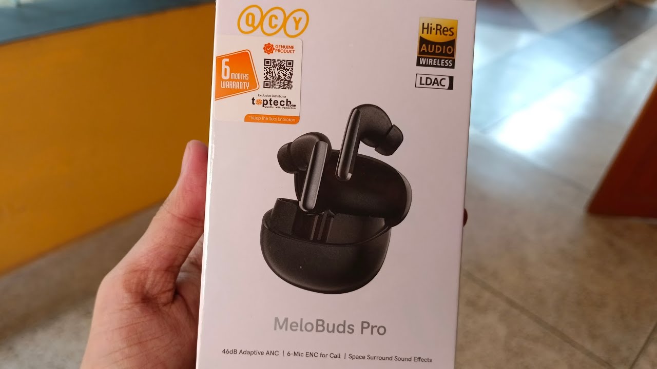 QCY Melobuds Pro HT08 Unboxing • জাতীয় TWS • App Overview - YouTube