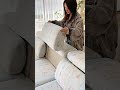 Cozy stretchy sofa slipcover #cushioncover #sofacover #home #homeimprovement #homedecor #slipcover