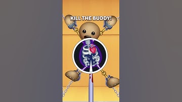 Kick the Buddy: X-Ray Pain Unleashed 💀🔍 #kickthebuddy #shorts