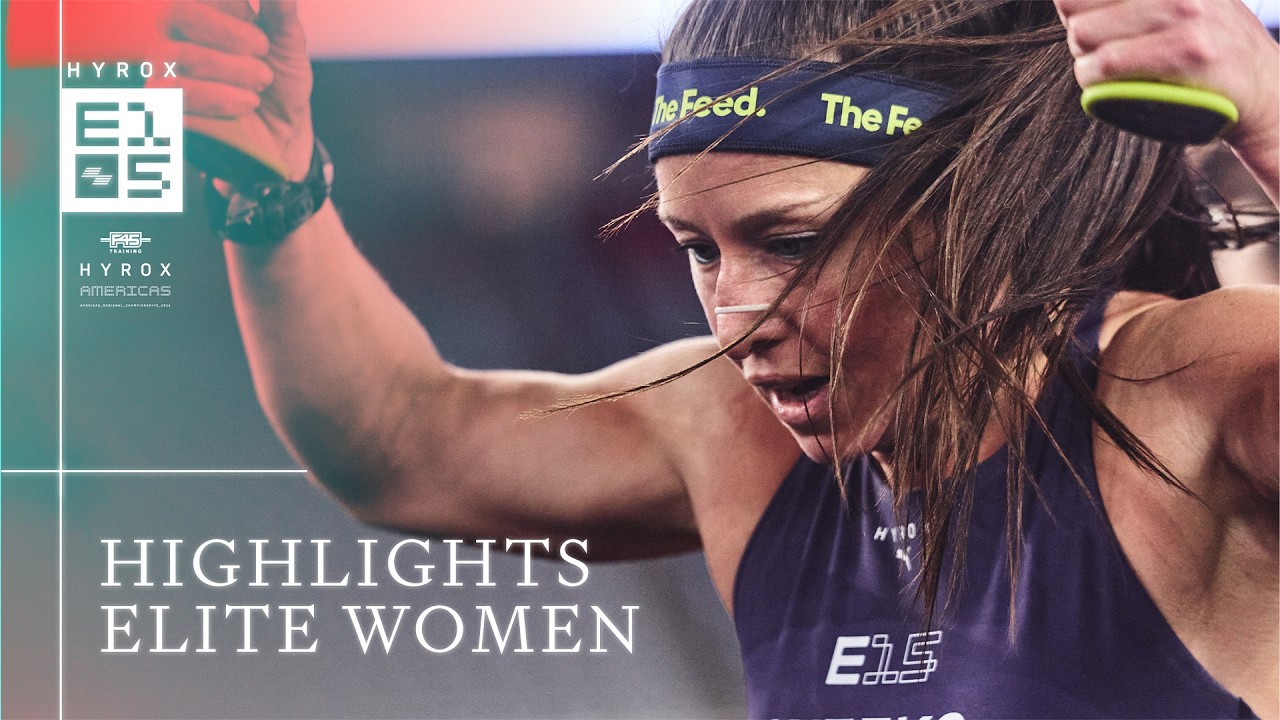 ELITE WOMEN - RACE HIGHLIGHTS | F45 HYROX AMERICAS CHAMPIONSHIPS